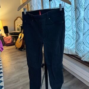 SPANX Black Skinny Jeans — Stretch Ponte Fit